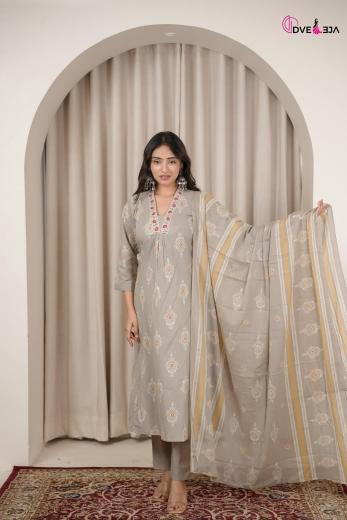 Dveeja leela 3pcs wholesale party wear kurti